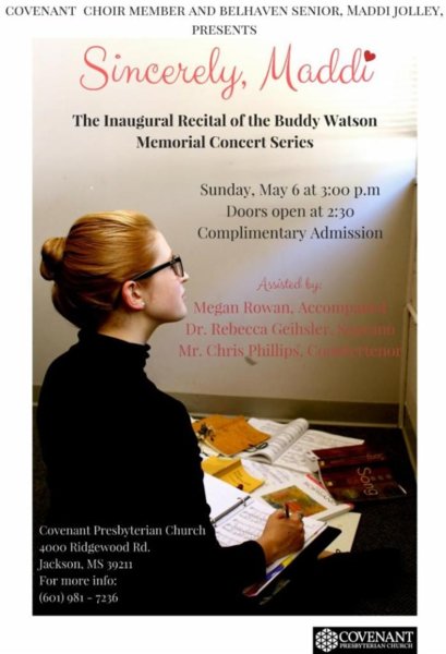 Inaugural Louis “Buddy” Watson Memorial Recital