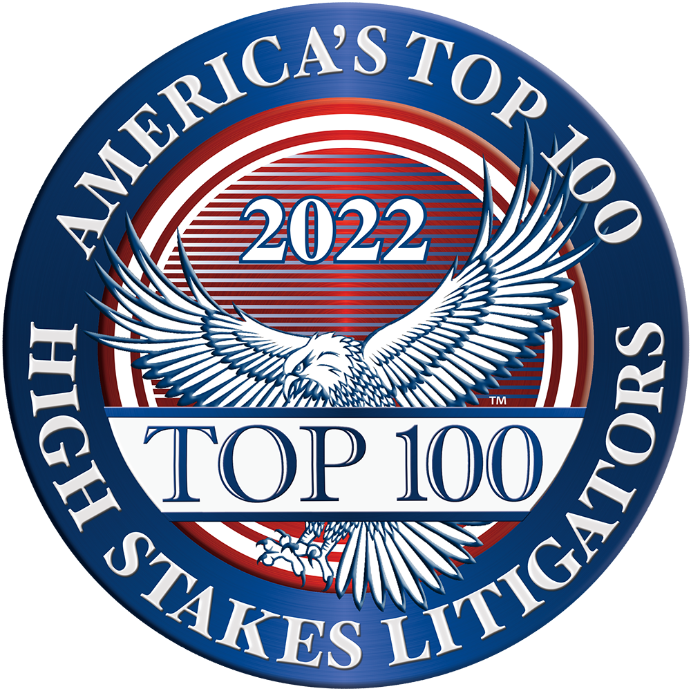 2022 AMERICA’S TOP 100 HIGH STAKES LITIGATORS®